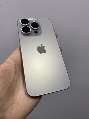 Video oyunlar və konsollar: IPhone 15 Pro, 128 GB, Natural Titanium, Face ID — 1