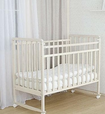 Satılır – Taxta uşaq beşiyi/çarpayısı 🍼 Səliqəli vəziyyətdədir, möhkəm