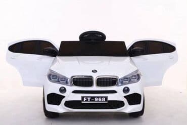 7 yaş: BMW X6 ✌😍 X6 - 7 yaşa qədər uşaqlar üçün. - Motor sayı 4 ədəd - Aux — 4