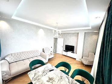 kiraye gence: İcarəyə verilir 2 otaqlı yeni tikili 72 m², Azadlıq Prospekti m — 2
