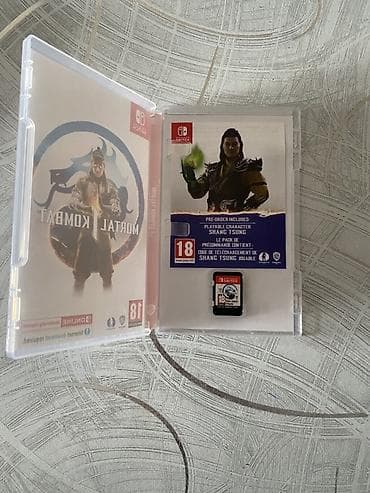 ps2 memory card: Nintendo Switch üçün Mortal Kombat (fiziki kartuş + qutu) - — 1