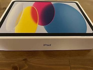 apple watch adapter: Yeni Apple iPad 10 (2022), 10,9", 256 GB — 2