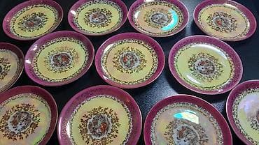 Çay dəsti, Farfor, 12 nəfərlik, Almaniya — 2