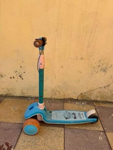 детский батут с защитной сеткой: Uşaqlar üçün hazırlanmış bu skuter əyləncəli və aktiv vaxt keçirmək — 2