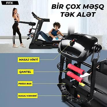 qantel daşı: Volks Gym Y45+ qaçış aparatı. Az işlənib, dağ rejimi və masajı — 3