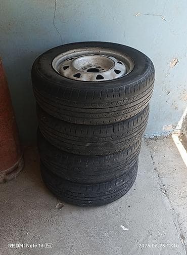 авто: Təkərlər 185/65/r14 normaldı 4bolt disklərlə birlikdə 4 ədədi 120azn — 1