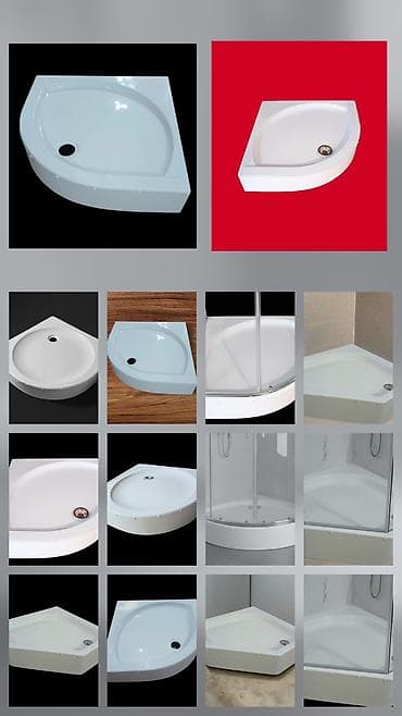 duş altlığı: Fiber Akril material. Bazar dəyərindən ucuz təklif olunur. ölçülər — 7