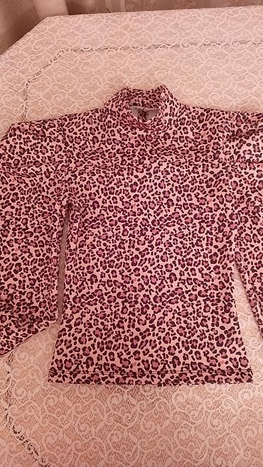 qadın şalvar: Leopard naxışlı qadın köynəyi - Üslub: Dar siluetli, uzunqol, boğazlı — 3