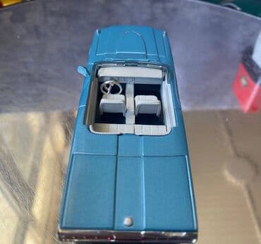 metbex tavan modelleri: Коллекционная модель Ford Thinderbird conbertible light blue 1966 — 12
