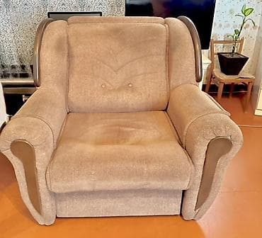 yatağ mebel: İşlənmiş, Kreslo, Parça — 1