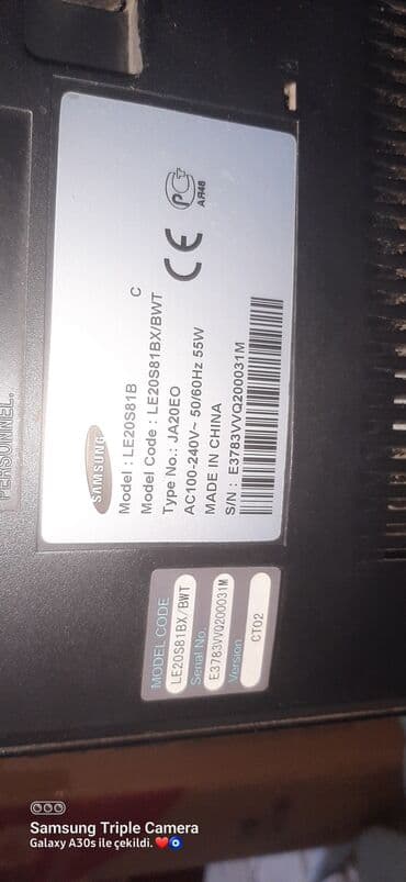 televizor balaca: İşlənmiş Televizor Samsung 40" Ünvandan götürmə — 5