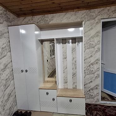 sade metbex mebelleri: Mətbəx və dəhliz mebeli dəsti + yumşaq mebel - Mətbəx mebeli: L — 1