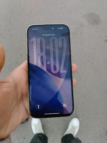 iphone 15 pro qiyməti: IPhone 14 Pro, 256 GB, Qızılı, Simsiz şarj, Face ID — 8