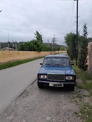 2107 oturacaq: LADA 2107, klassik sedan - Ban növü: sedan, 4 qapı - Rəng: tünd mavi — 3