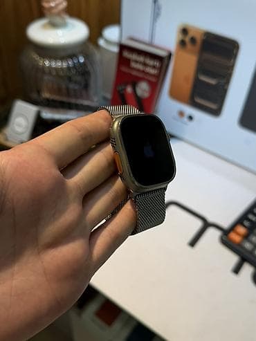 Smart saatlar: Smart saat, Apple, Sensor ekran, rəng - Gümüşü — 3
