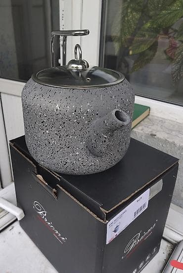 limon kitchenware: Yeni, rəng - Boz, Çaydan, Qranit, 2,5 bucket volume l, Türkiyə — 2