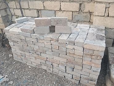 Şamot kərpic dəsti (sovet dövrünündür, möhkəmdir) - Material: yüksək