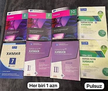 şəkli: Ədəbiyyat, Rus dili, İngilis dili, tarix və s. üzrə dərs vəsaitləri və — 8