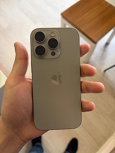 iphone 17 pro qiyməti: IPhone 16 Pro, 256 GB, Natural Titanium, Face ID — 3