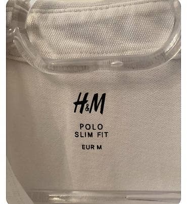 pol palto: Polo köynək, H&M, M, rəng - Ağ — 2