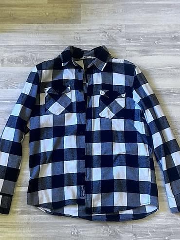 sort: H&M flanel köynək - Brend: H&M - Ölçü etiketdə: EU 164 / US — 1