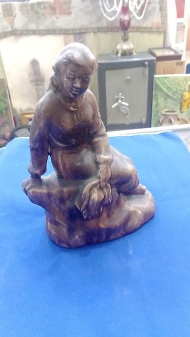 qebir daslari sekiller: Fiqur, Keramika, rəng - Qəhvəyi — 3