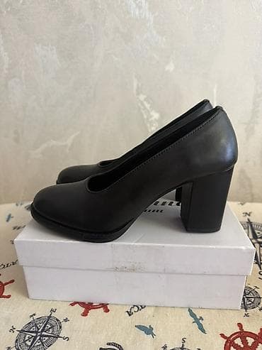 Tuflilər, Ölçü: 37, rəng - Qara, Yeni