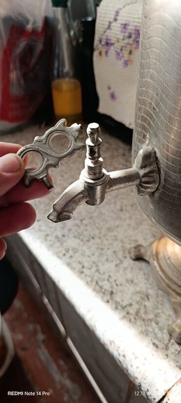 ikinci əl iran peçləri: İşlənmiş Od Samovar, 7 l, Ünvandan götürmə — 1