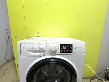 islenmis cin nomreler: Paltaryuyan maşın Hotpoint Ariston, 6 kq, İşlənmiş, Avtomat, Qurutma var, Kredit yoxdur, Ödənişli çatdırılma — 2