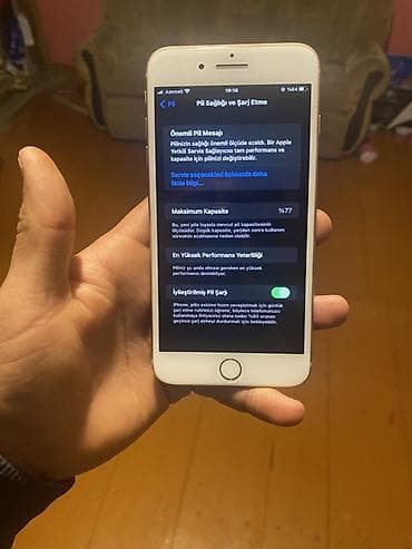 iphone 11 xirdalan: IPhone 8 Plus, Qızılı, Barmaq izi — 10