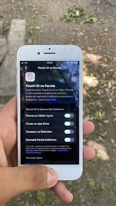 iphone 56: IPhone SE 2020, 128 GB, Ağ, Barmaq izi — 10