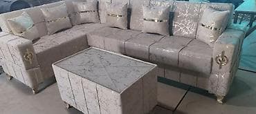 divan sifarişi: Künc divan, Qonaq otağı üçün, Açılan — 3