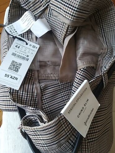 Şalvar, Stradivarius, rəng - Qəhvəyi