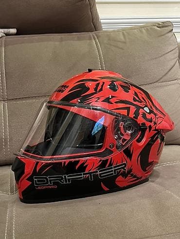 kask qiyməti: Məhsul: Studds Drifter “Leopard” tam üzlü motosiklet dəbilqəsi — 3