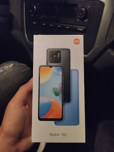 iphone 12 bakida: Redmi 10C, 128 GB, rəng - Mavi, Sensor — 10