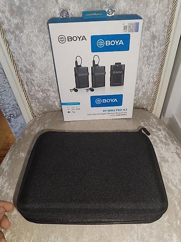 Planşetlər: Boya BY-WM4 PRO-K2 iki kanallı rəqəmsal simsiz mikrofon sistemi — 1