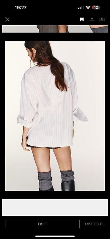 ZARA qadın köynəyi – model 2055/226 Yenidir etiketi uzerindedir — 4