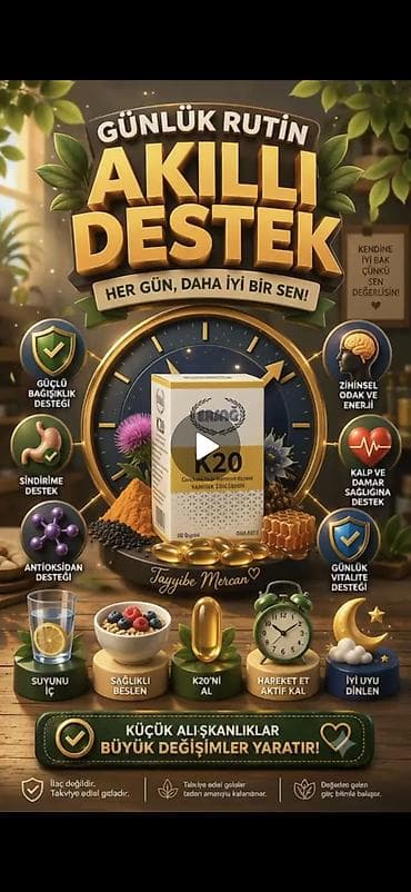 leykan kapsul: ERSAĞ K20 – Çörəkotu yağlı yumşaq kapsul Məhsul haqqında: - Adı — 5