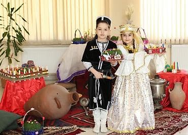 Uşaq ayaqqabıları: Milli kostyum, Qız üçün, 7 - 8 yaş, Yeni — 2