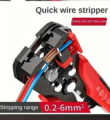 zərlər: Avtomatik kabel soyucu və sıxıcı alət - Çoxfunksiyalı: kabel soyma — 4