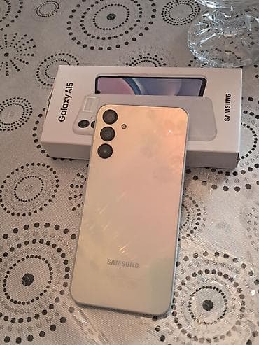 kondisioner 40 kv: Samsung Galaxy A15, rəng - Ağ — 1