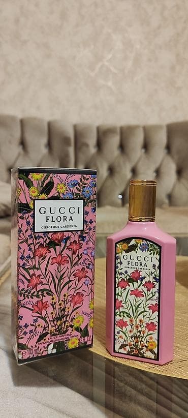 sabo 10: Gucci Flora original qablasma baqli gutuda avropa istehsalidi — 1