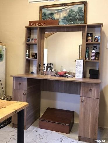 baxca stolu: Yeni, Saş kəsimi üçün masa, Güzgülü — 2