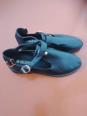 босоножки на тракторной подошве с каблуком: Tuflilər, Ölçü: 40, rəng - Qara, Yeni — 2