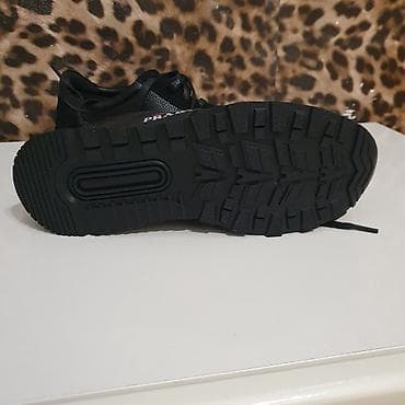 Ayaqqabılar: A Klass Prada 95 manata alınıb, zamj və dəri kombinlidir, real alıcıya — 4