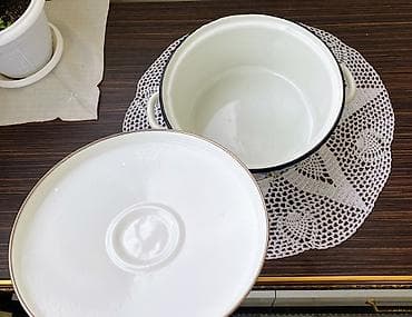 Emallı Qazan Qapaqlı. Sovetindir. Anlayışı olan biləcək baxanda — 2