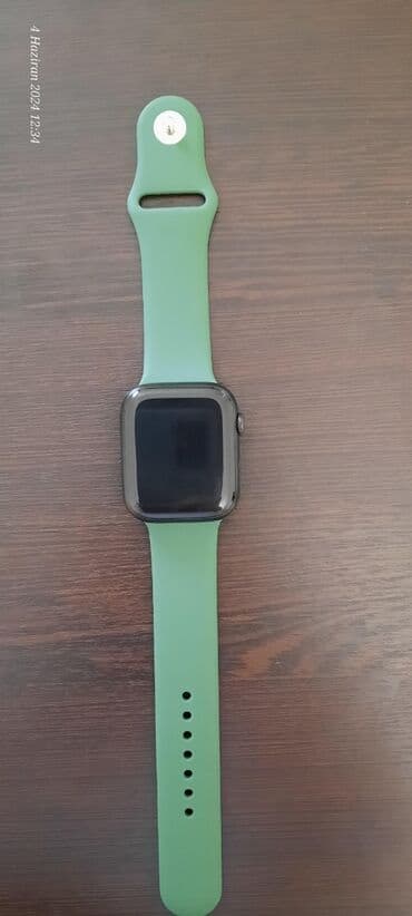 keramika sobası: Yeni, Smart saat, Apple, Аnti-lost, rəng - Yaşıl — 2