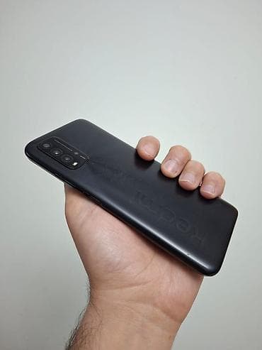 telefin: Redmi 9T, 128 GB, rəng - Qara, Barmaq izi — 7