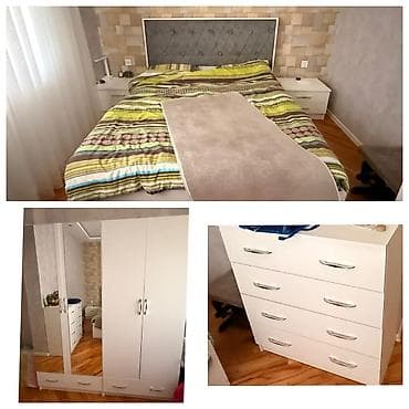 Yataq dəsti əla vəziyyətdə.Heç bir problemi yoxdur.Taxt