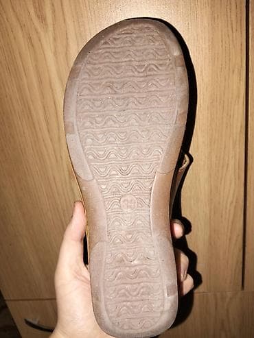 ayaqab: Ölçü: 38, rəng - Qəhvəyi, İşlənmiş — 2